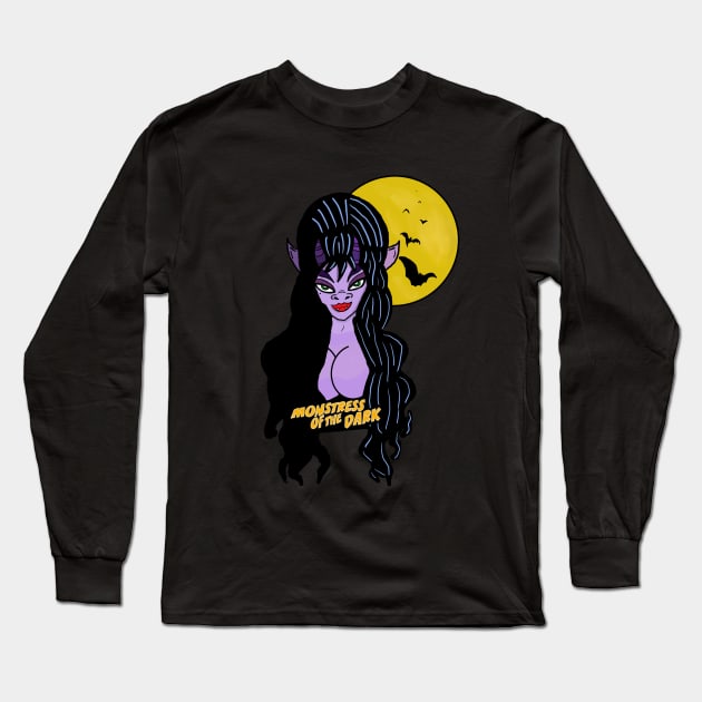 Monstress of the Dark Long Sleeve T-Shirt by guestgoqn8c63grsmmf8p8wpa